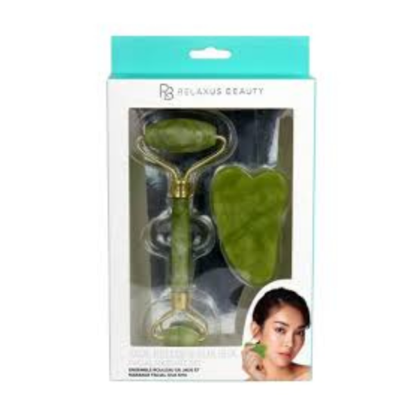 Jade Roller and Gua Sha Set