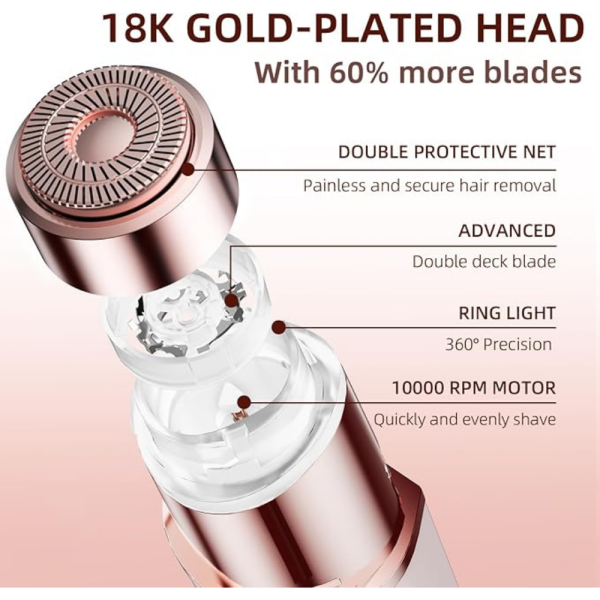 Flawless Rechargable Facial Trimmer