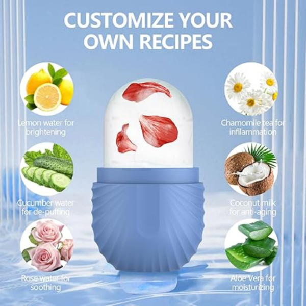 Silicone Ice Facial Roller - Small