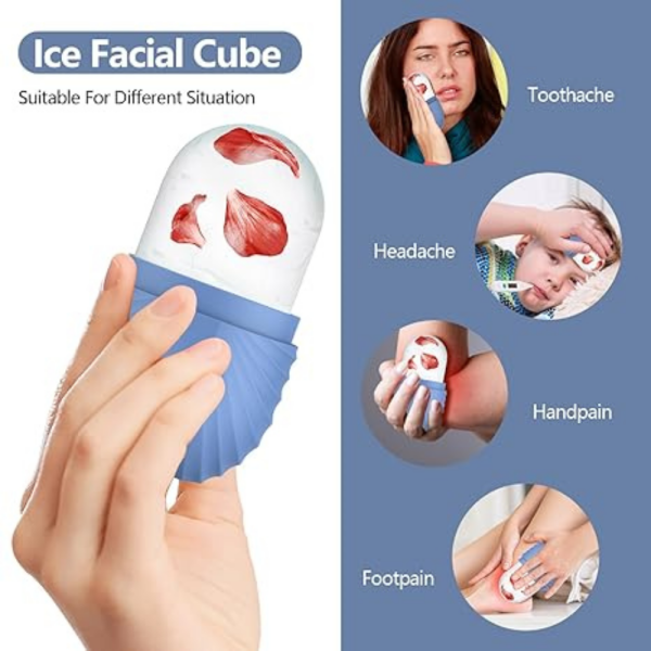Silicone Ice Facial Roller - Small