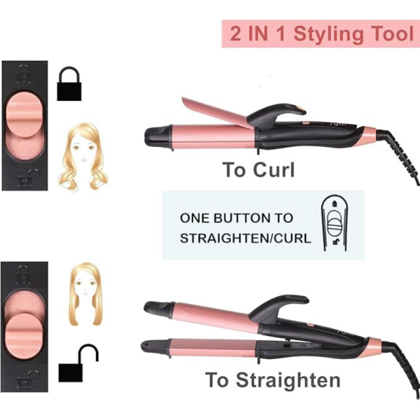 Nova 2 in 1 Hair Straightner