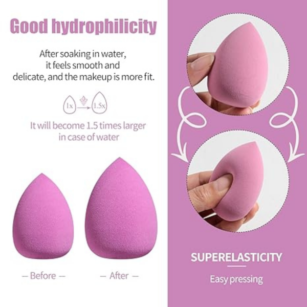 12 Pcs Makeup Sponge Set