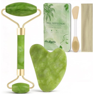 Jade Roller and Gua Sha Set