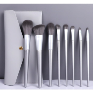 9 Makeup Brush with Purse